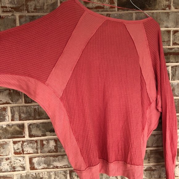 NEW Free People Santa Clara Slouchy Thermal Top S - Picture 7 of 15